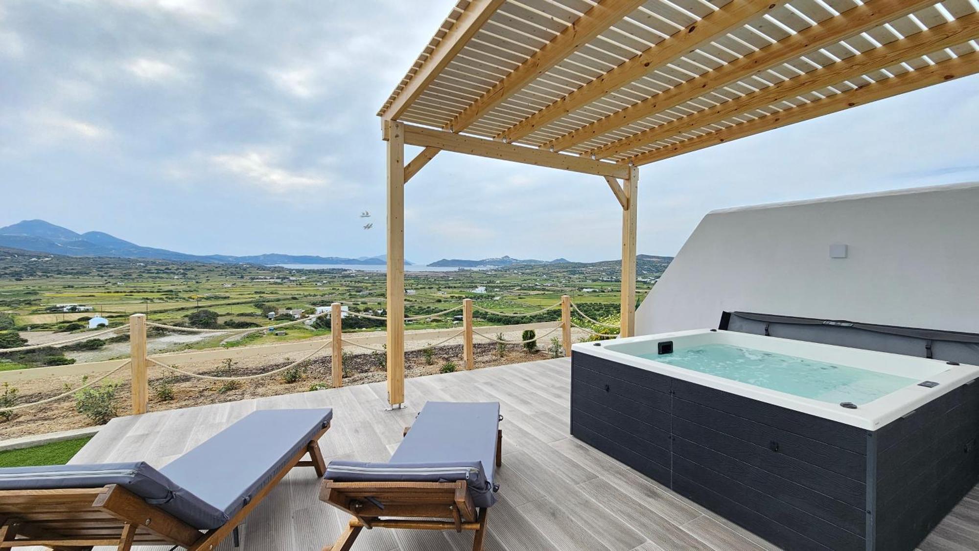 Bayview Villa With Jaccuzi - Milos Zefiría Esterno foto