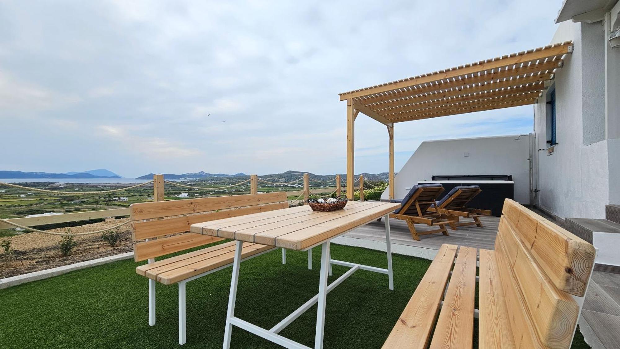 Bayview Villa With Jaccuzi - Milos Zefiría Esterno foto