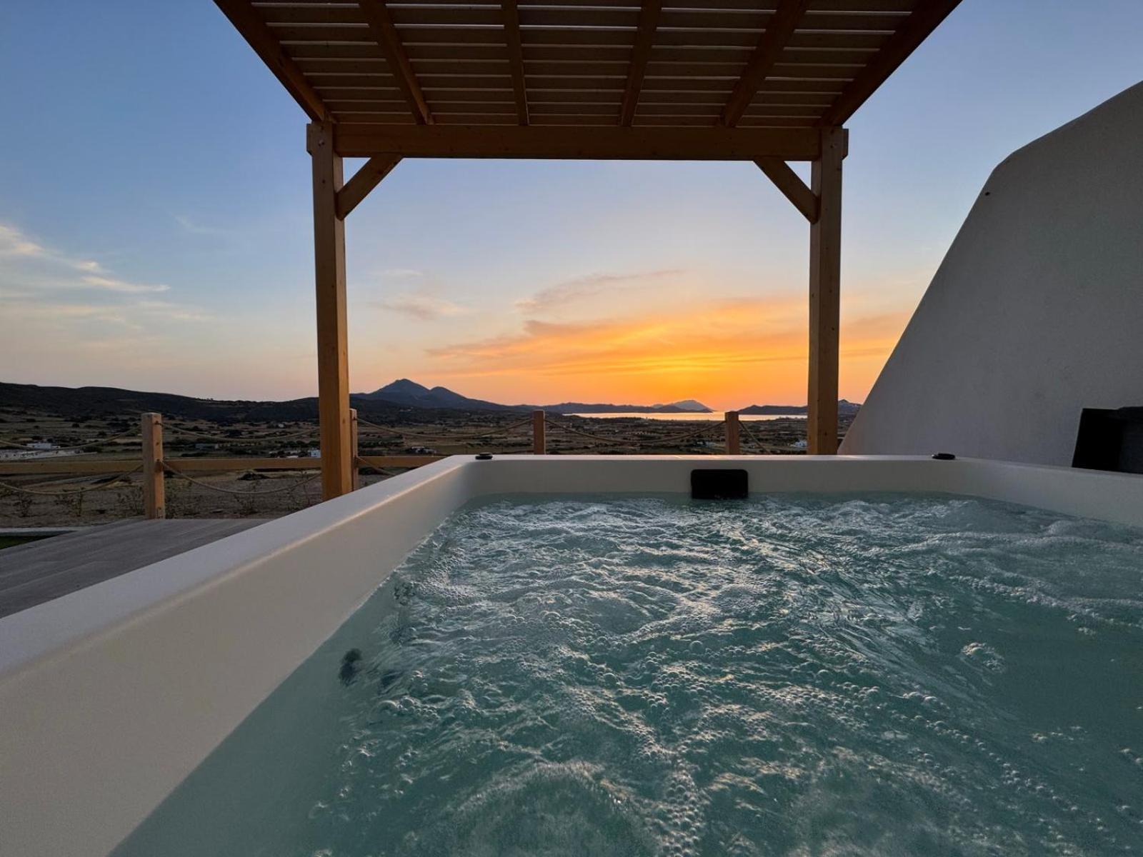 Bayview Villa With Jaccuzi - Milos Zefiría Esterno foto